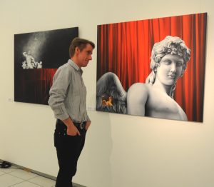 Künstler Kai Piepgras im Künstlermuseum Heikendorf