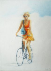 Sommer Date 18 x 24 cm, Öl auf Leinwand, Künstler Kai Piepgras