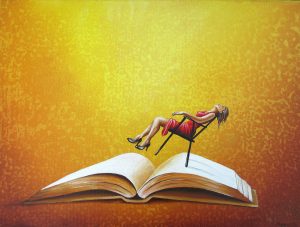 Geschenkte Zeit 30 x 40 cm Öl, Acryl auf Leinwand