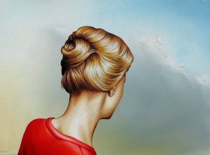 Außen Schau 30 x 40 cm Öl, Acryl auf Leinwand