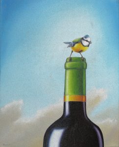 Mein Platz 40 x 50 cm Öl, Acryl auf Leinwand