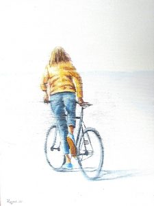 Weiter Geht´s 18 x 24 cm Öl auf Leinwand