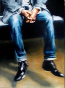 Leben 30 x 40 cm Öl auf Leinwand