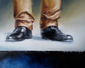 Sein 40 x 50 cm Öl auf Leinwand