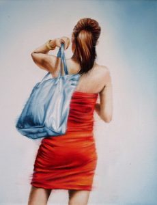 Spielraum (3) 24 x 30 cm Öl auf Leinwand