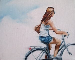 Los Geht´s 24 x 30 cm Öl auf Leinwand