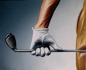 Versenkt 24 x 30 cm Öl, Acryl auf Leinwand