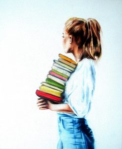 Wochenende 50 x 60 cm Öl auf Leinwand