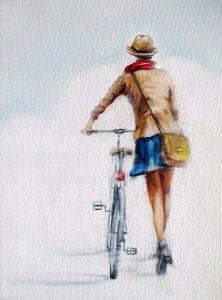 Gleich Da 18 x 24 cm Öl auf Leinwand