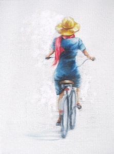 Mai 18 x 24 cm Öl auf Leinwand