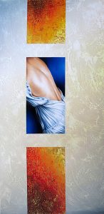 Summer In The City 50 x 100 cm Öl, Acryl auf Leinwand