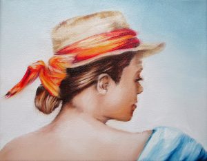 Frühlings Frische 24 x 30 cm Öl auf Leinwand