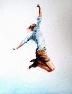 Losgelöst 24 x 30 cm Öl auf Leinwand