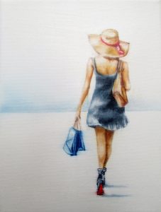 Passt 18 x 24 cm Öl auf Leinwand