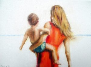 Gleich Da (1) 18 x 24 cm Öl auf Leinwand