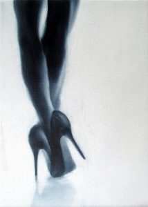 Auf Achse 18 x 24 cm Öl auf Leinwand