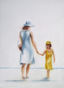 Gemeinsam (2) 18 x 24 cm Öl auf Leinwand