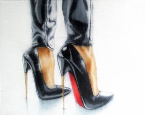 Hoch Hinaus 24 x 30 cm Öl auf Leinwand