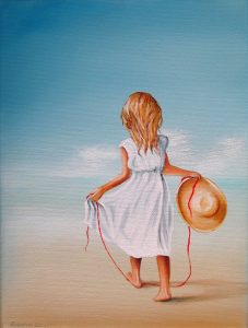 Spiel 18 x 24 cm Öl, Acryl auf Leinwand