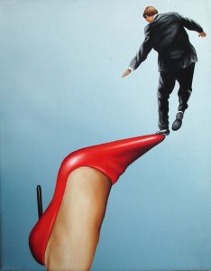 Espresso 24 x 30 cm Öl, Acryl auf Leinwand