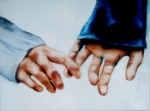 Ganz Besonders 18 x 24 cm Öl auf Leinwand