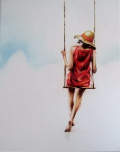 Ungestört 24 x 30 cm Öl auf Leinwand