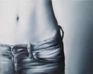 Unvergessen 24 x 30 cm Öl auf Leinwand