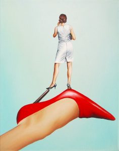 Gin Tonic 24 x 30 cm Öl, Acryl auf Leinwand