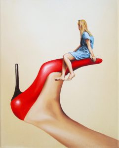 Großer Cappuccino 24 x 30 cm Öl, Acryl auf Leinwand