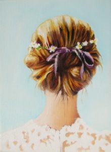 Mittsommer 18 x 24 cm Öl auf Leinwand
