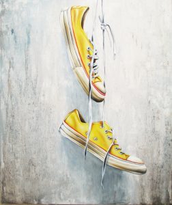 Vereint 50 x 60 cm Öl, Acryl auf Leinwand