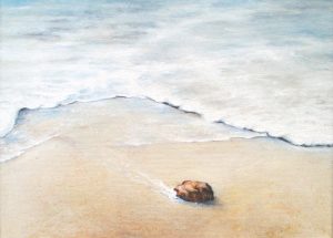 Drei Tage Am Meer (1) 18 x 24 cm Öl, Acryl auf Leinwand