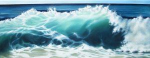 Faszination 20 x 50 cm Öl auf Leinwand